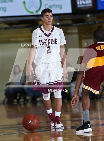 Thumbnail 1 in Cardinal Hayes vs Ossining (Slam Dunk Tourney) photogallery.