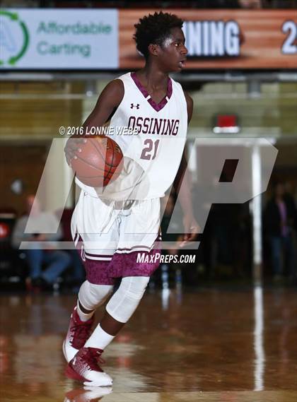Thumbnail 2 in Cardinal Hayes vs Ossining (Slam Dunk Tourney) photogallery.