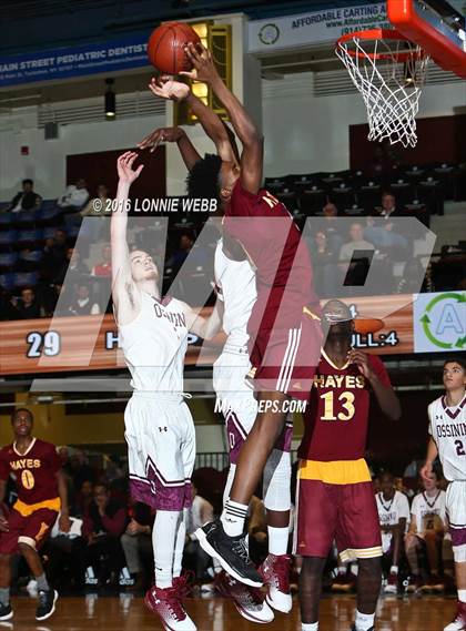 Thumbnail 2 in Cardinal Hayes vs Ossining (Slam Dunk Tourney) photogallery.