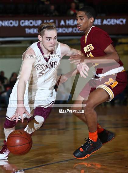 Thumbnail 2 in Cardinal Hayes vs Ossining (Slam Dunk Tourney) photogallery.