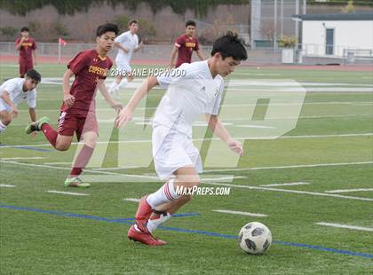 Thumbnail 2 in Cupertino vs. Gunn (Homestead Christmas Cup XXV) photogallery.