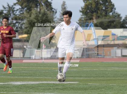 Thumbnail 2 in Cupertino vs. Gunn (Homestead Christmas Cup XXV) photogallery.