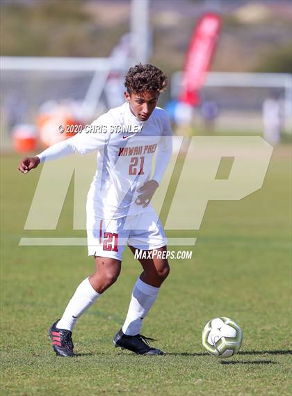 Thumbnail 1 in Arcadia vs. Hawaii Prep (Arizona Soccer Showcase) photogallery.