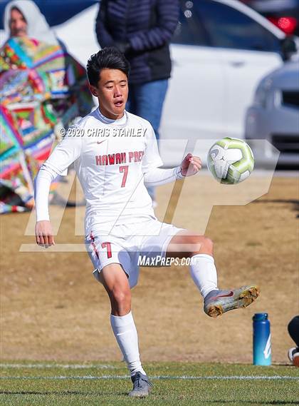 Thumbnail 3 in Arcadia vs. Hawaii Prep (Arizona Soccer Showcase) photogallery.