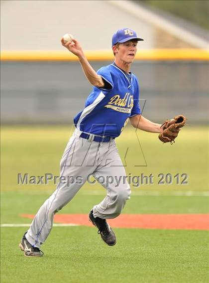 Thumbnail 1 in Dawson vs. Dodd City (UIL 1A Region 2 Area Playoff) photogallery.
