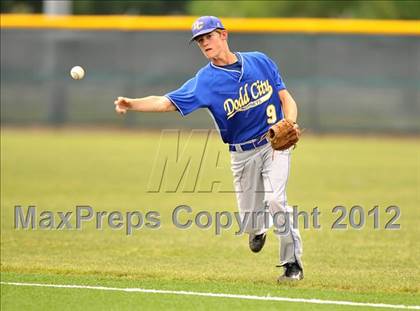 Thumbnail 1 in Dawson vs. Dodd City (UIL 1A Region 2 Area Playoff) photogallery.