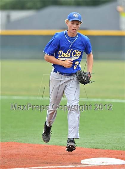 Thumbnail 1 in Dawson vs. Dodd City (UIL 1A Region 2 Area Playoff) photogallery.