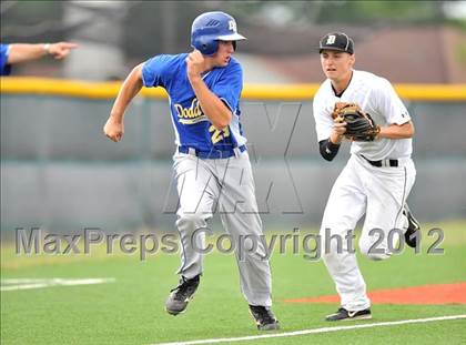Thumbnail 1 in Dawson vs. Dodd City (UIL 1A Region 2 Area Playoff) photogallery.