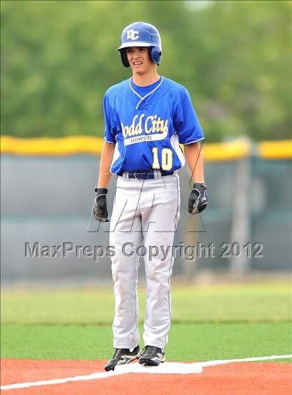 Thumbnail 1 in Dawson vs. Dodd City (UIL 1A Region 2 Area Playoff) photogallery.