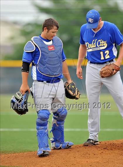Thumbnail 3 in Dawson vs. Dodd City (UIL 1A Region 2 Area Playoff) photogallery.