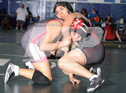 Thumbnail 1 in San Dimas Lady Saints Classic photogallery.