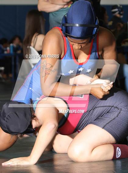 Thumbnail 1 in San Dimas Lady Saints Classic photogallery.