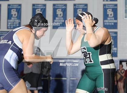 Thumbnail 1 in San Dimas Lady Saints Classic photogallery.