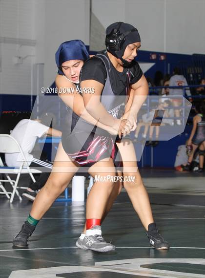 Thumbnail 1 in San Dimas Lady Saints Classic photogallery.