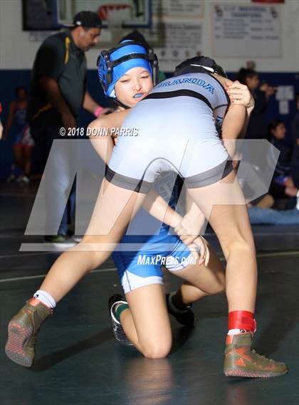 Thumbnail 1 in San Dimas Lady Saints Classic photogallery.