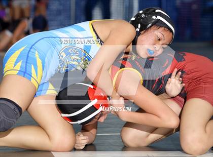 Thumbnail 1 in San Dimas Lady Saints Classic photogallery.