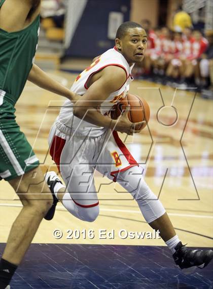 Thumbnail 2 in Manteca vs. Berkeley (MaxPreps MLK Classic) photogallery.