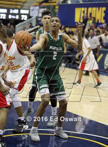 Thumbnail 2 in Manteca vs. Berkeley (MaxPreps MLK Classic) photogallery.