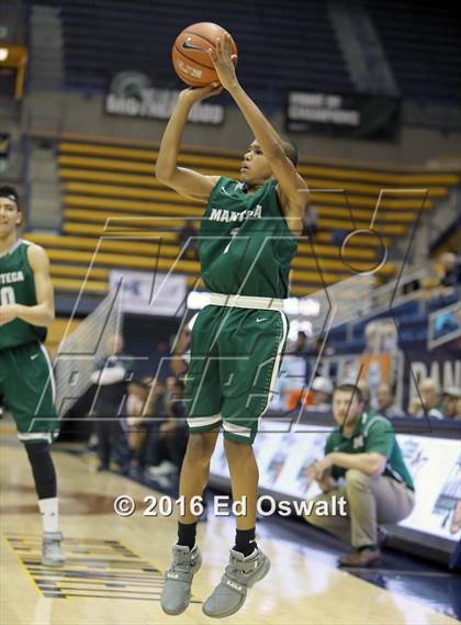Thumbnail 3 in Manteca vs. Berkeley (MaxPreps MLK Classic) photogallery.