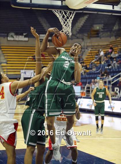 Thumbnail 2 in Manteca vs. Berkeley (MaxPreps MLK Classic) photogallery.