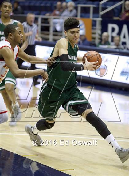 Thumbnail 2 in Manteca vs. Berkeley (MaxPreps MLK Classic) photogallery.