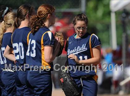Thumbnail 2 in Brookfield @ Foran (CIAC Class L Quarterfinal) photogallery.