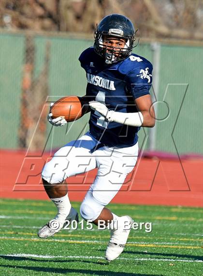 Thumbnail 2 in Ansonia vs. Bloomfield (CIAC Class S Final) photogallery.