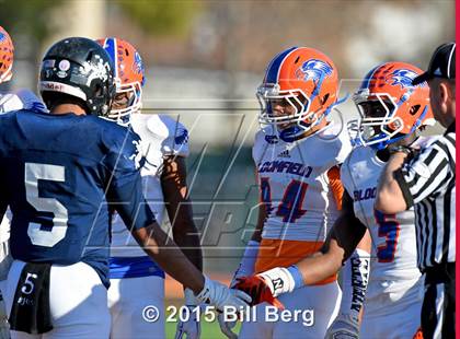 Thumbnail 3 in Ansonia vs. Bloomfield (CIAC Class S Final) photogallery.