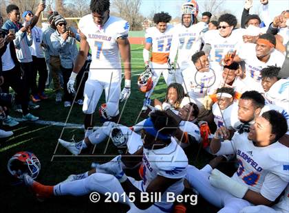 Thumbnail 3 in Ansonia vs. Bloomfield (CIAC Class S Final) photogallery.