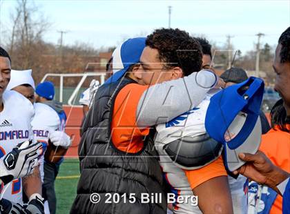 Thumbnail 3 in Ansonia vs. Bloomfield (CIAC Class S Final) photogallery.