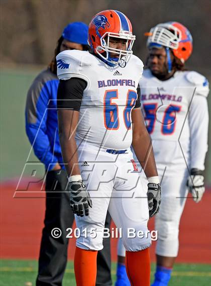 Thumbnail 3 in Ansonia vs. Bloomfield (CIAC Class S Final) photogallery.