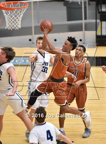 Thumbnail 1 in Madison vs Johnson [Claudia Taylor] (Littleton Gym) photogallery.