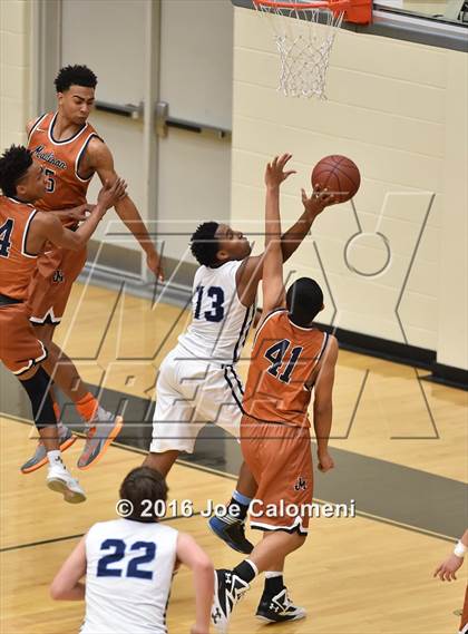 Thumbnail 3 in Madison vs Johnson [Claudia Taylor] (Littleton Gym) photogallery.