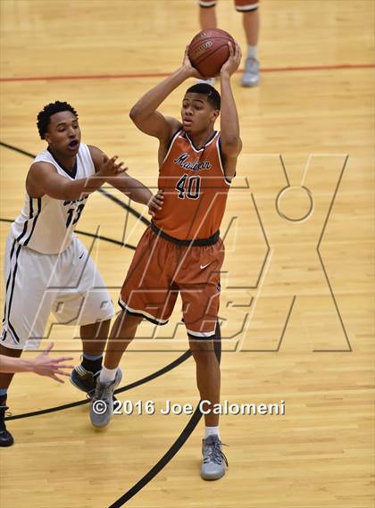 Thumbnail 1 in Madison vs Johnson [Claudia Taylor] (Littleton Gym) photogallery.