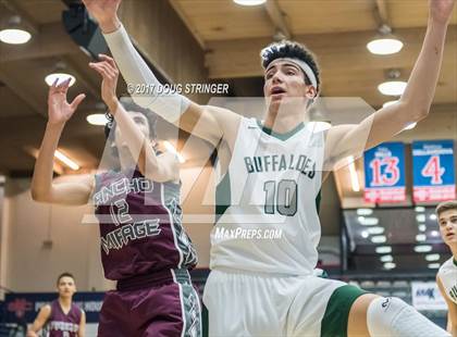 Thumbnail 3 in Rancho Mirage vs. Manteca (MLK De La Salle/MaxPreps Classic) photogallery.