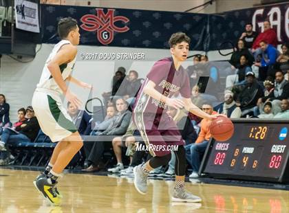 Thumbnail 2 in Rancho Mirage vs. Manteca (MLK De La Salle/MaxPreps Classic) photogallery.