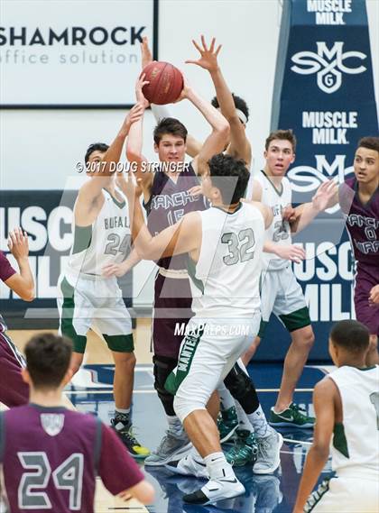 Thumbnail 1 in Rancho Mirage vs. Manteca (MLK De La Salle/MaxPreps Classic) photogallery.