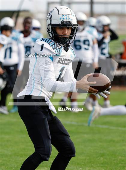 Thumbnail 3 in Berean Academy vs. Western SciTech (CAA D1 Championship) photogallery.