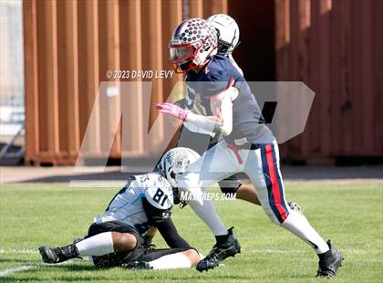 Thumbnail 1 in Berean Academy vs. Western SciTech (CAA D1 Championship) photogallery.