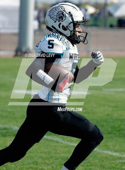 Thumbnail 3 in Berean Academy vs. Western SciTech (CAA D1 Championship) photogallery.