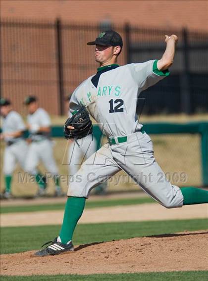 Thumbnail 3 in St. Mary's vs. Buhach Colony (CIF SJS D1 Playoffs) photogallery.