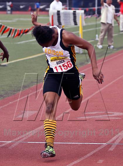 Thumbnail 1 in Arcadia Invitational (100 M Dash) photogallery.