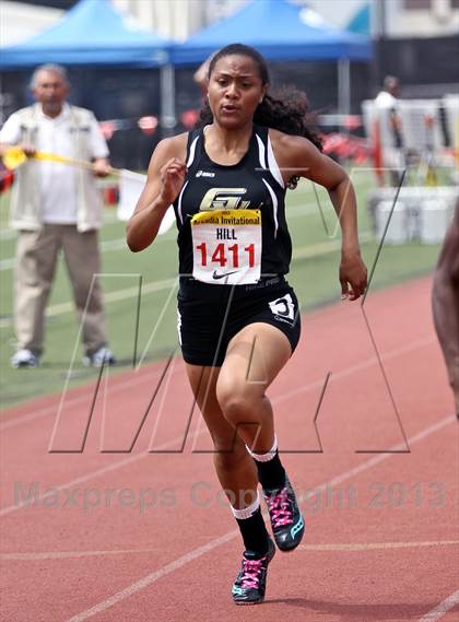Thumbnail 1 in Arcadia Invitational (100 M Dash) photogallery.