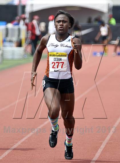 Thumbnail 1 in Arcadia Invitational (100 M Dash) photogallery.