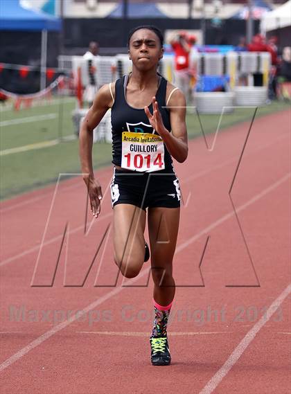 Thumbnail 3 in Arcadia Invitational (100 M Dash) photogallery.
