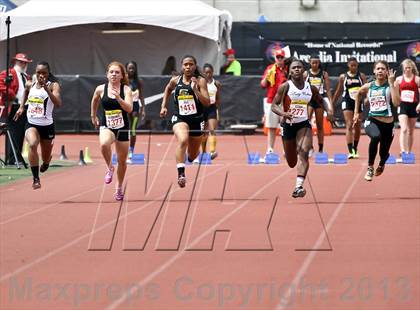 Thumbnail 2 in Arcadia Invitational (100 M Dash) photogallery.