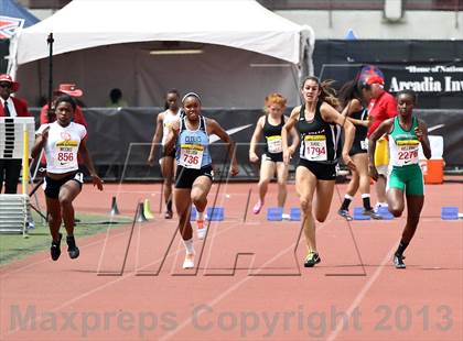 Thumbnail 2 in Arcadia Invitational (100 M Dash) photogallery.