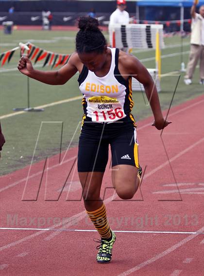 Thumbnail 2 in Arcadia Invitational (100 M Dash) photogallery.