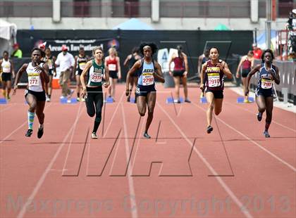 Thumbnail 2 in Arcadia Invitational (100 M Dash) photogallery.