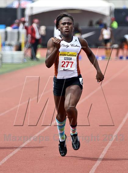 Thumbnail 2 in Arcadia Invitational (100 M Dash) photogallery.